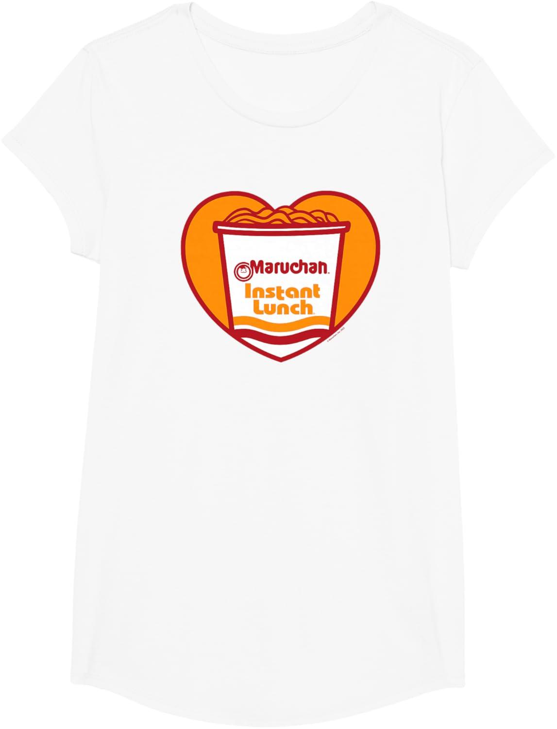 image:imageMaruchan Heart Instant Lunch Ramen Soup Cup TShirtWhite