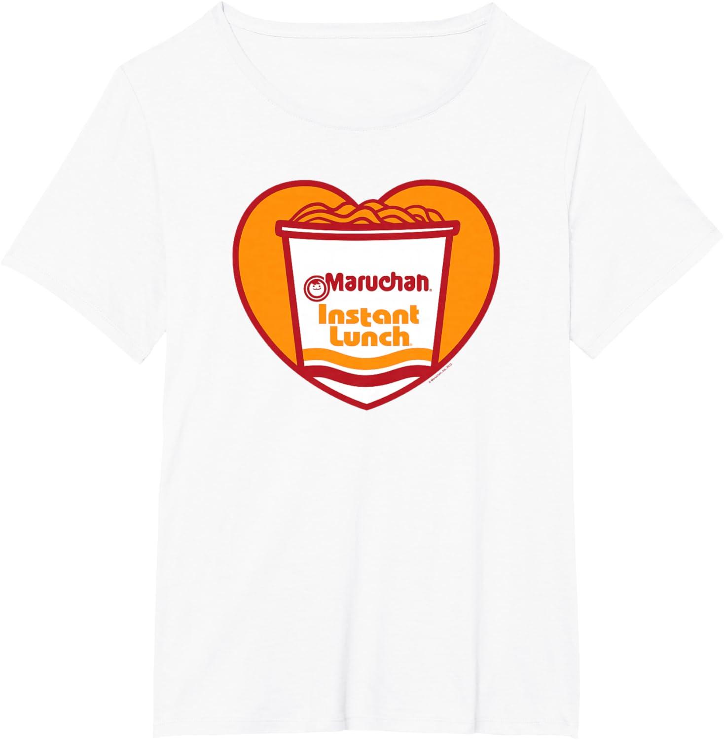 image:imageMaruchan Heart Instant Lunch Ramen Soup Cup TShirtWhite