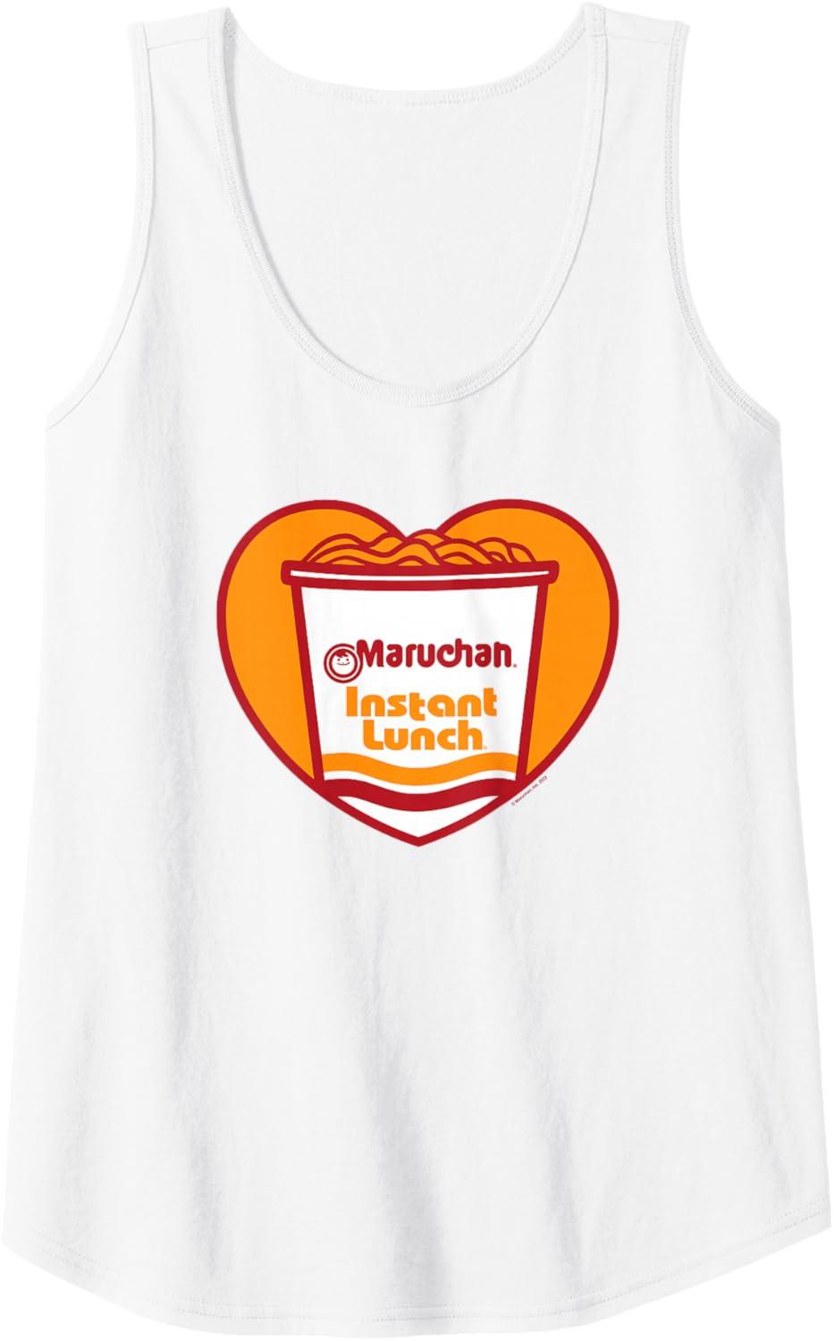 image:imageMaruchan Heart Instant Lunch Ramen Soup Cup Tank TopWhite