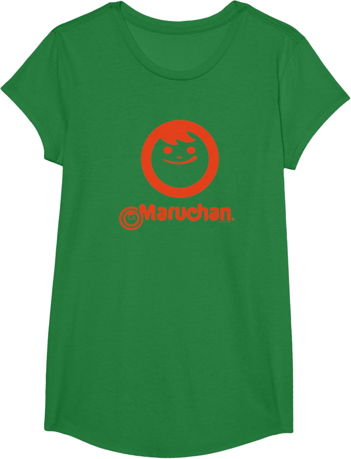 image:imageMaruchan Instant Lunch Classic Happy Face Vintage Logo TShirtKelly Green