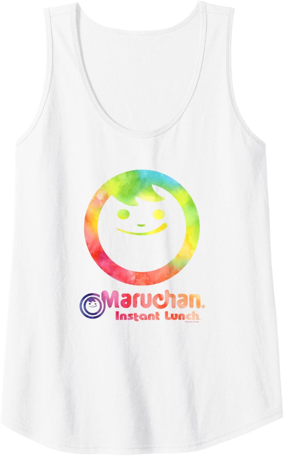 image:imageMaruchan Instant Lunch Color Pop Classic Retro Logo Tank TopWhite