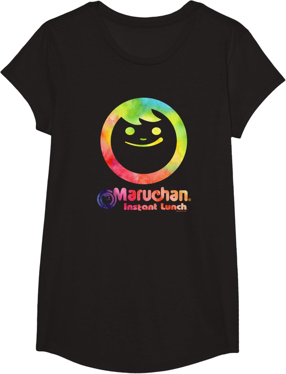 image:imageMaruchan Instant Lunch Colour Pop Classic Retro Logo TShirtBlack