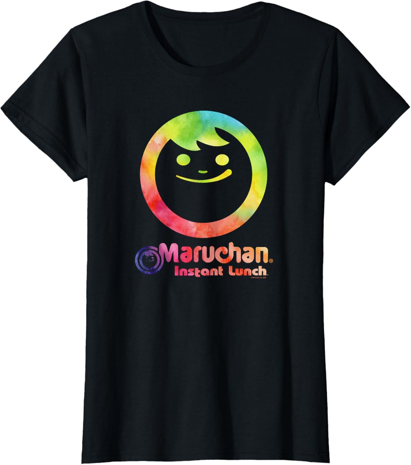 image:imageMaruchan Instant Lunch Colour Pop Classic Retro Logo TShirtBlack