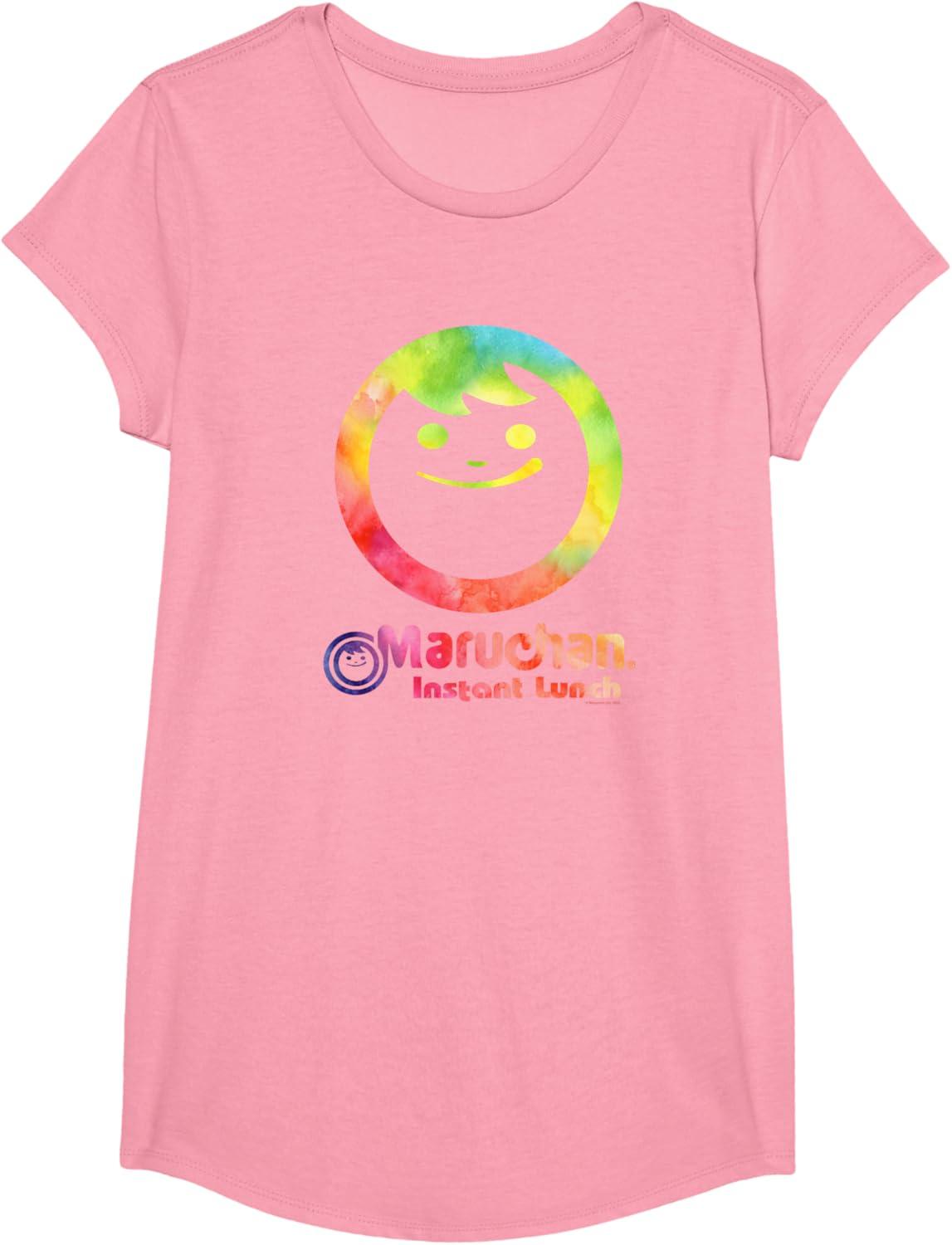 image:imageMaruchan Instant Lunch Colour Pop Classic Retro Logo TShirtPink