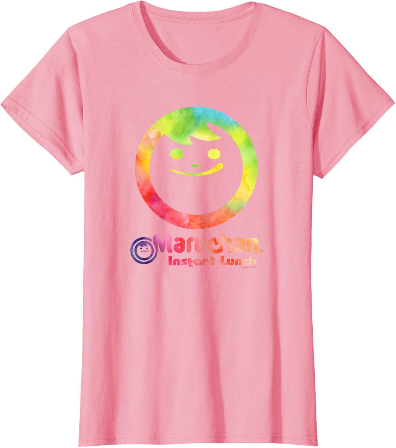 image:imageMaruchan Instant Lunch Colour Pop Classic Retro Logo TShirtPink