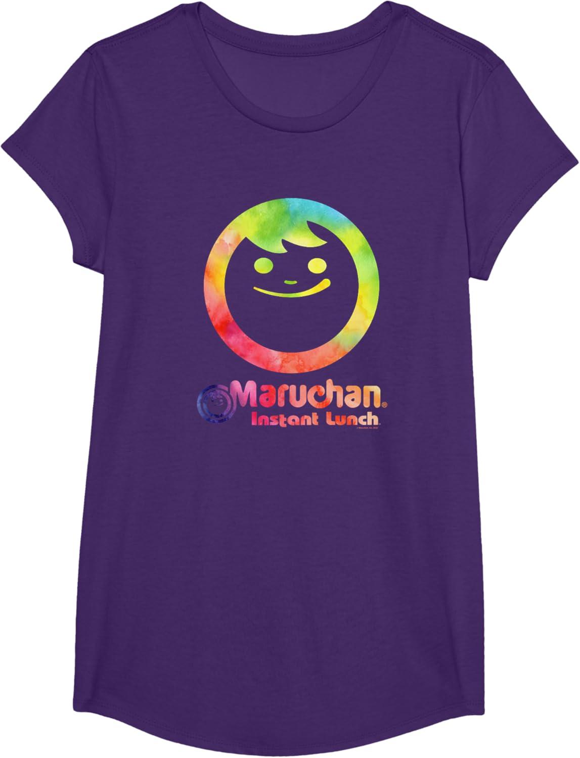 image:imageMaruchan Instant Lunch Colour Pop Classic Retro Logo TShirtPurple