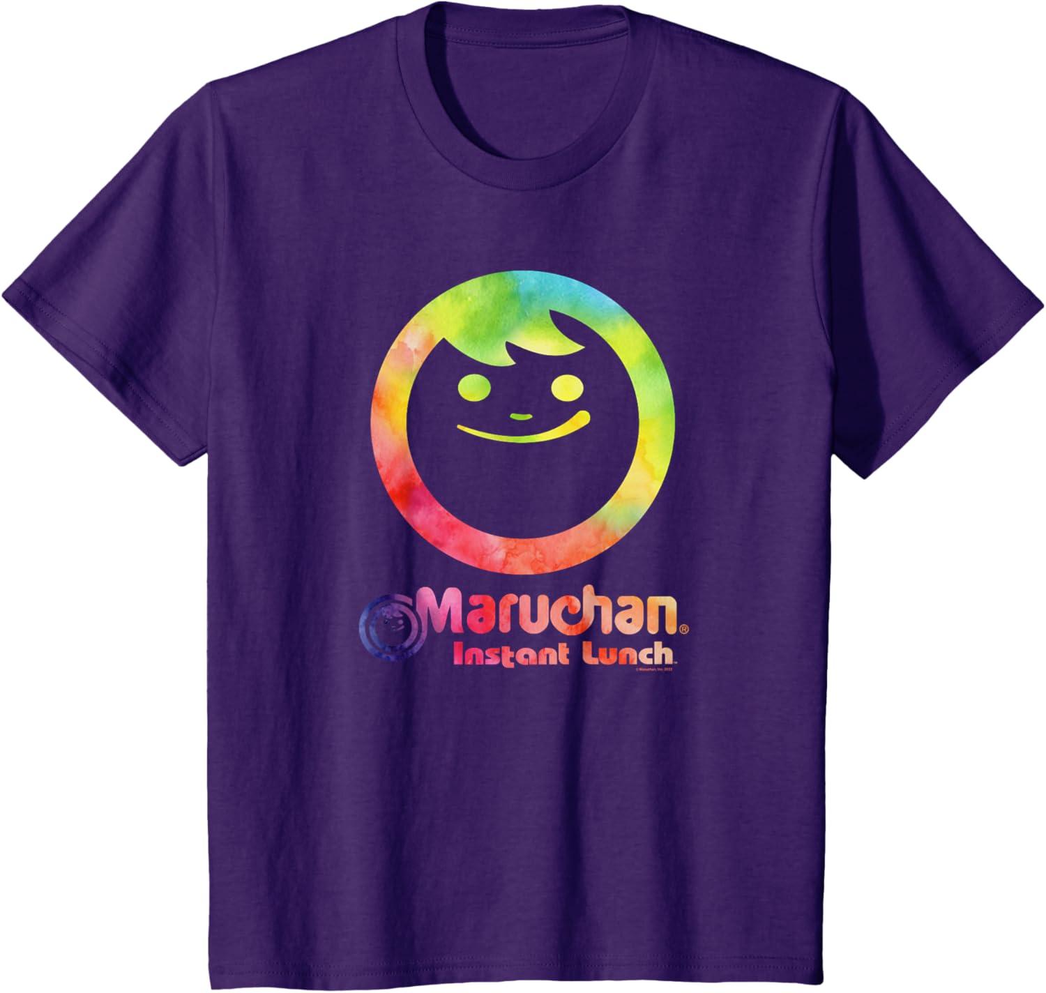 image:imageMaruchan Instant Lunch Colour Pop Classic Retro Logo TShirtPurple
