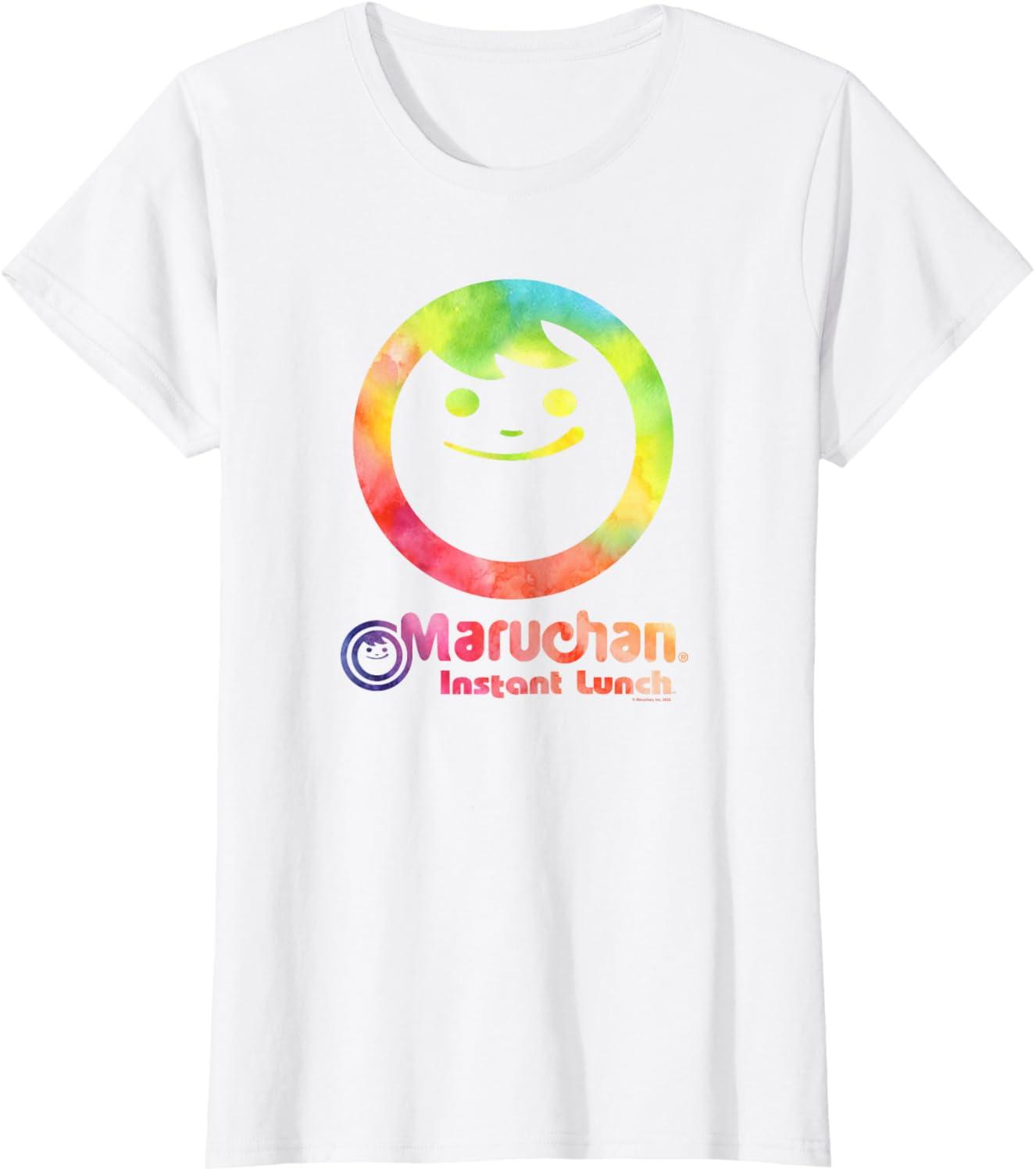 image:imageMaruchan Instant Lunch Colour Pop Classic Retro Logo TShirtWhite