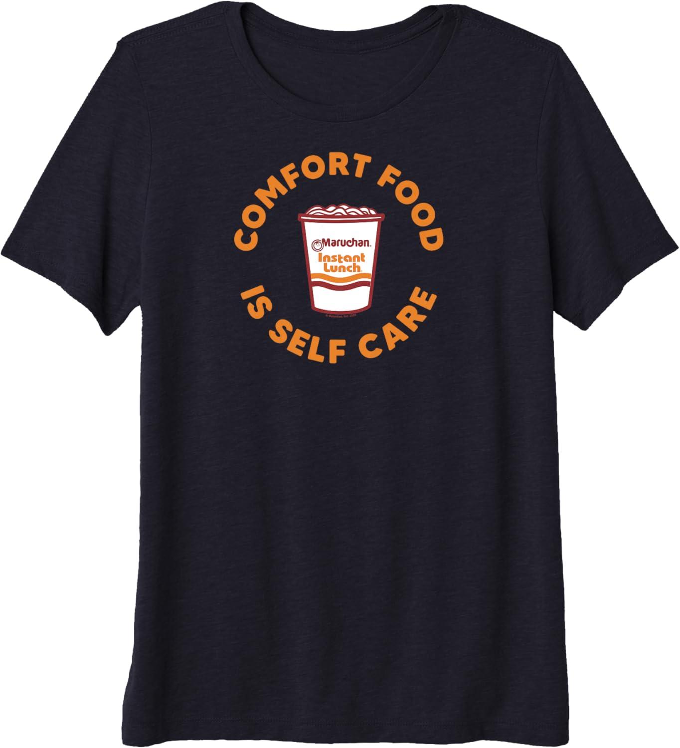 image:imageMaruchan Instant Lunch Comfort Food Is Self Care Ramen Cup Premium TShirtNavy Blue