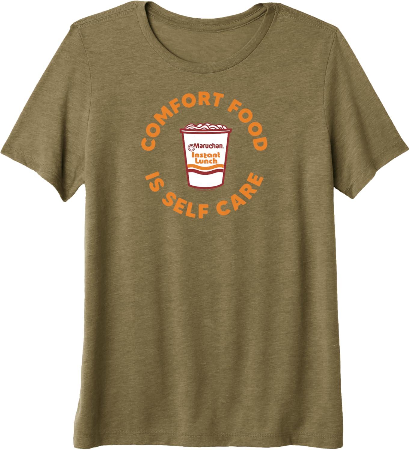 image:imageMaruchan Instant Lunch Comfort Food Is Self Care Ramen Cup Premium TShirtOlive Green