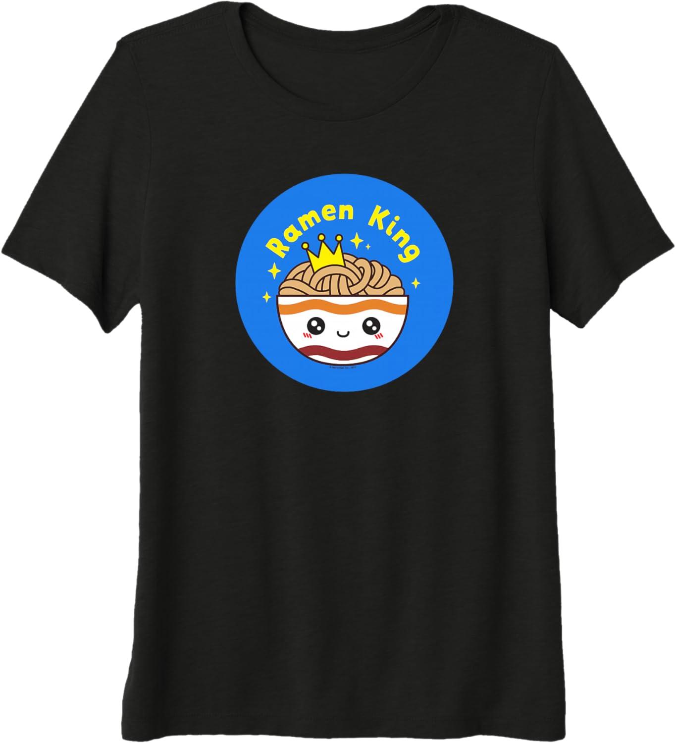 image:imageMaruchan Instant Lunch Cute Kawaii Ramen King Bowl Logo Premium TriBlend TShirtBlack