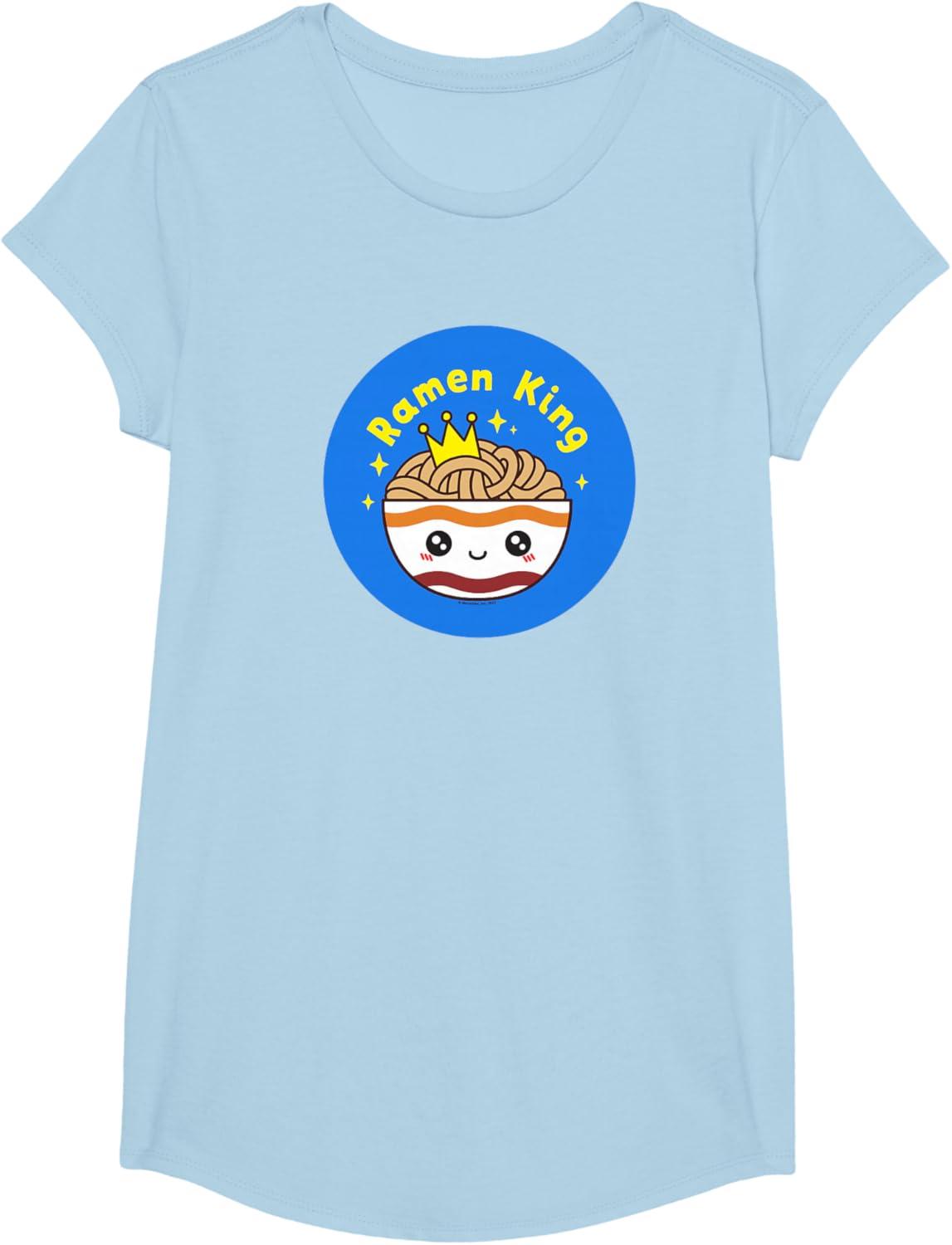 image:imageMaruchan Instant Lunch Cute Kawaii Ramen King Bowl Logo TShirtBaby Blue