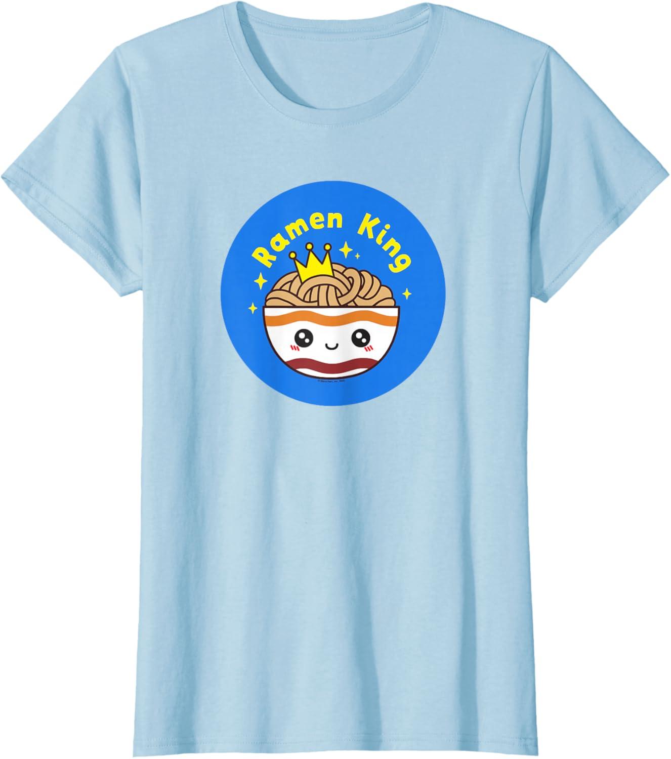 image:imageMaruchan Instant Lunch Cute Kawaii Ramen King Bowl Logo TShirtBaby Blue
