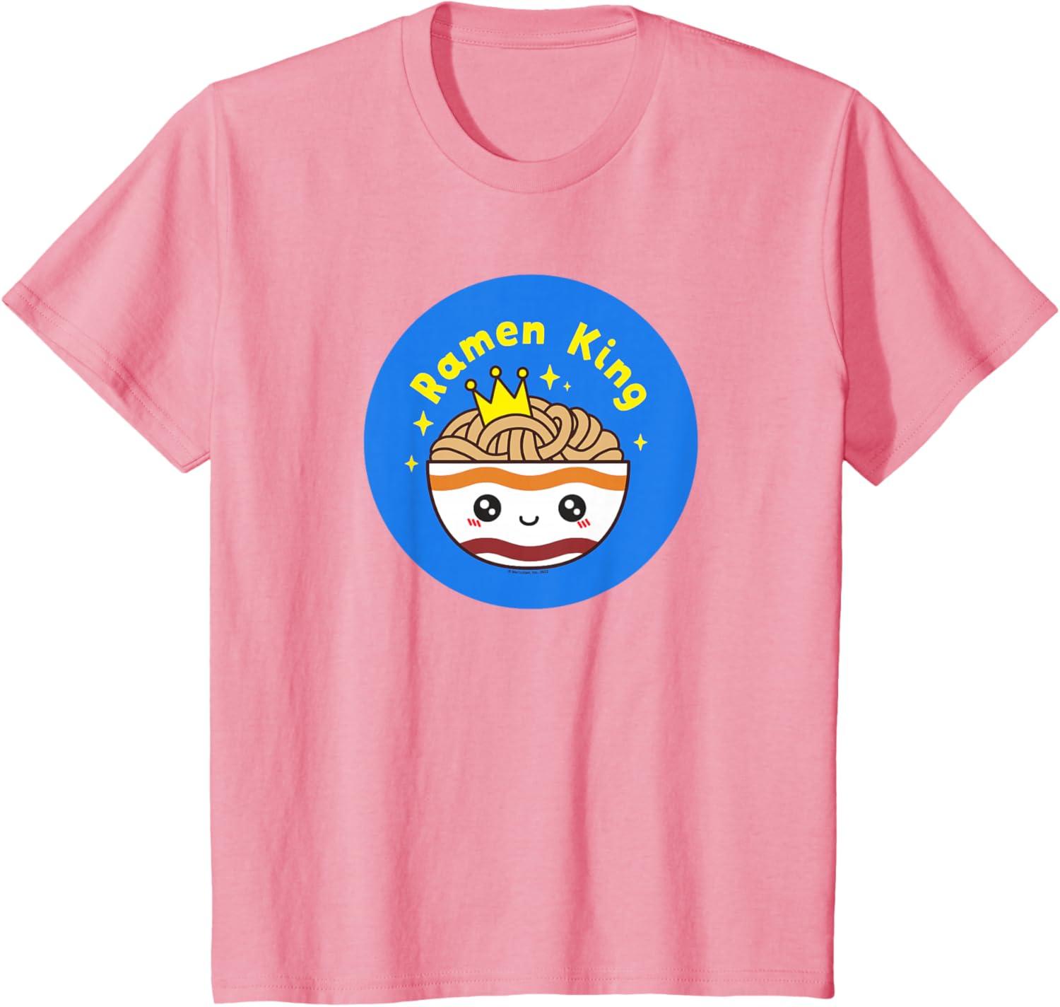 image:imageMaruchan Instant Lunch Cute Kawaii Ramen King Bowl Logo TShirtPink