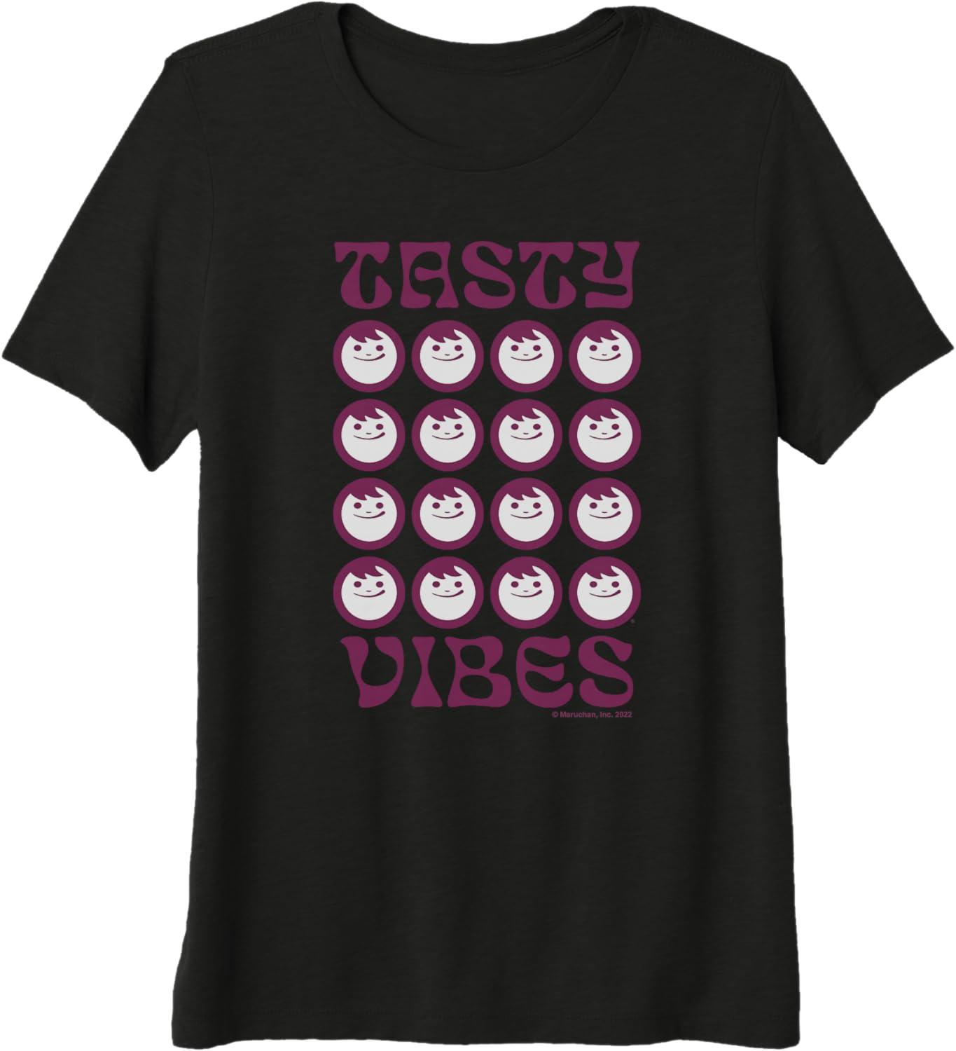 image:imageMaruchan Instant Lunch Groovy Tasty Vibes Grid Logo Premium TriBlend TShirtBlack