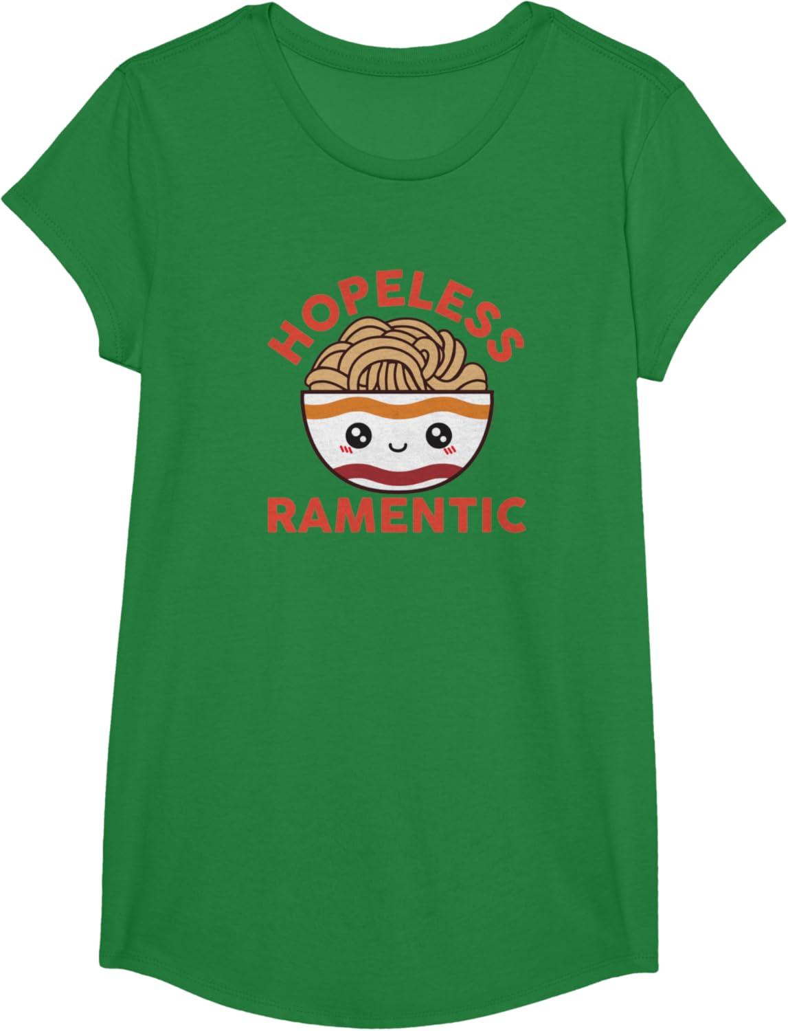 image:imageMaruchan Instant Lunch Hopeless Ramentic Cute Bowl TShirtKelly Green