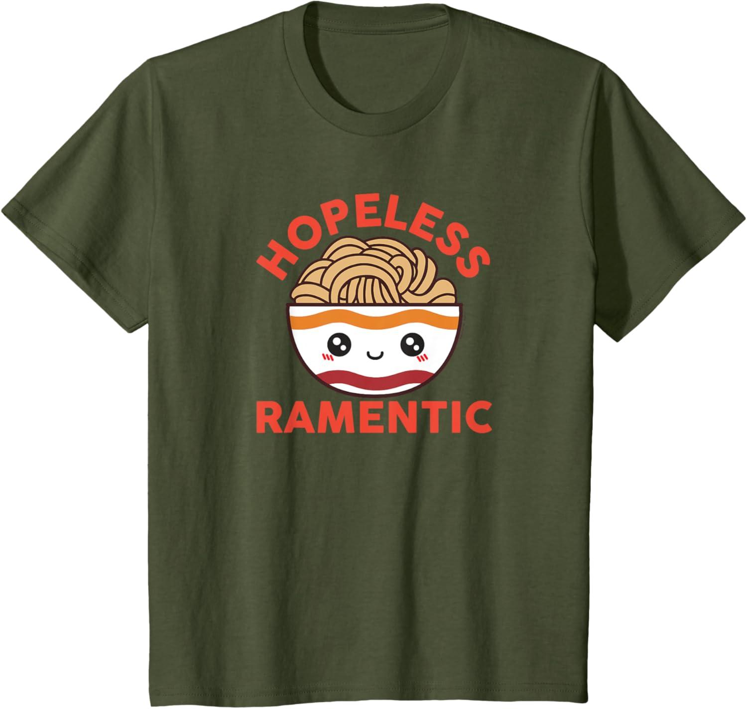 image:imageMaruchan Instant Lunch Hopeless Ramentic Cute Bowl TShirtOlive Green