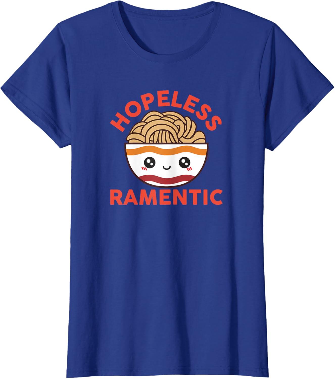 image:imageMaruchan Instant Lunch Hopeless Ramentic Cute Bowl TShirtRoyal Blue