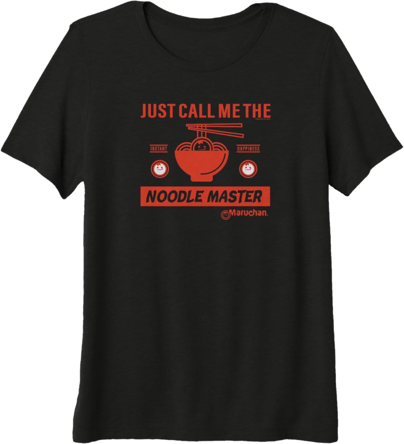 image:imageMaruchan Instant Lunch Just Call Me The Noodle Master Premium Triblend TShirtBlack