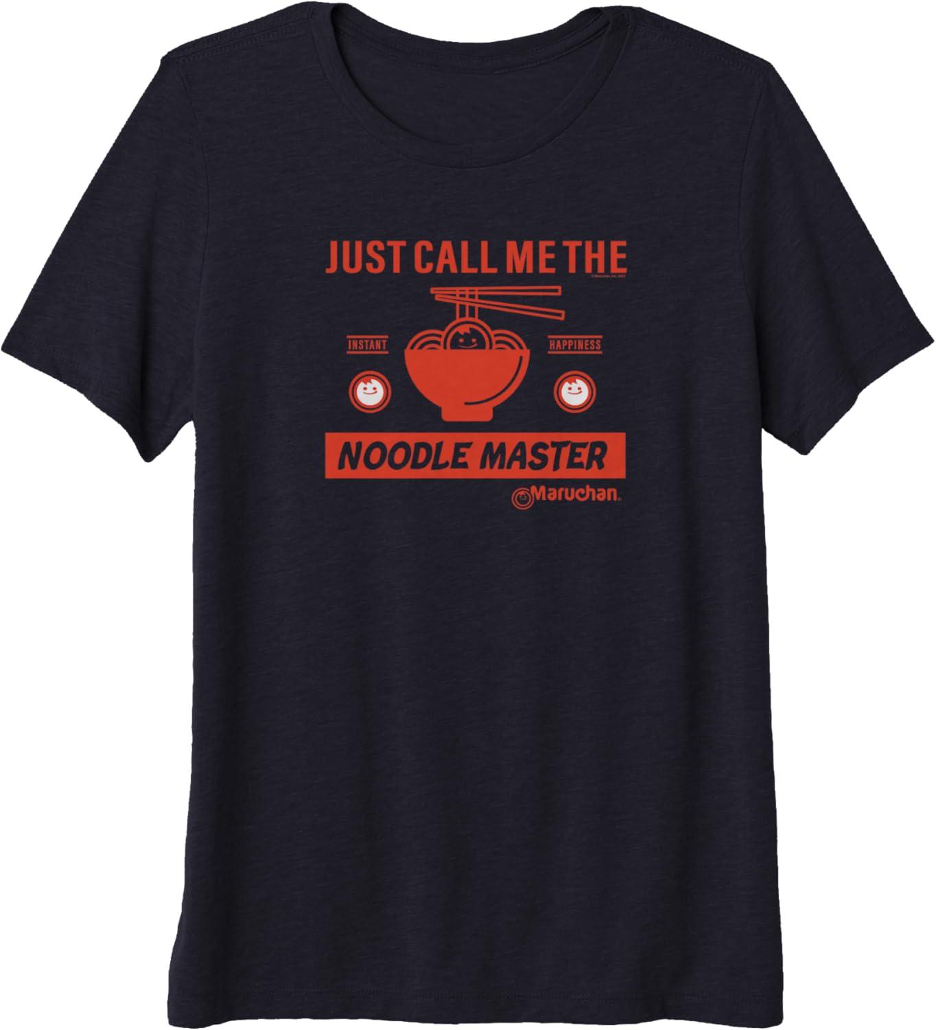 image:imageMaruchan Instant Lunch Just Call Me The Noodle Master Premium Triblend TShirtNavy Blue