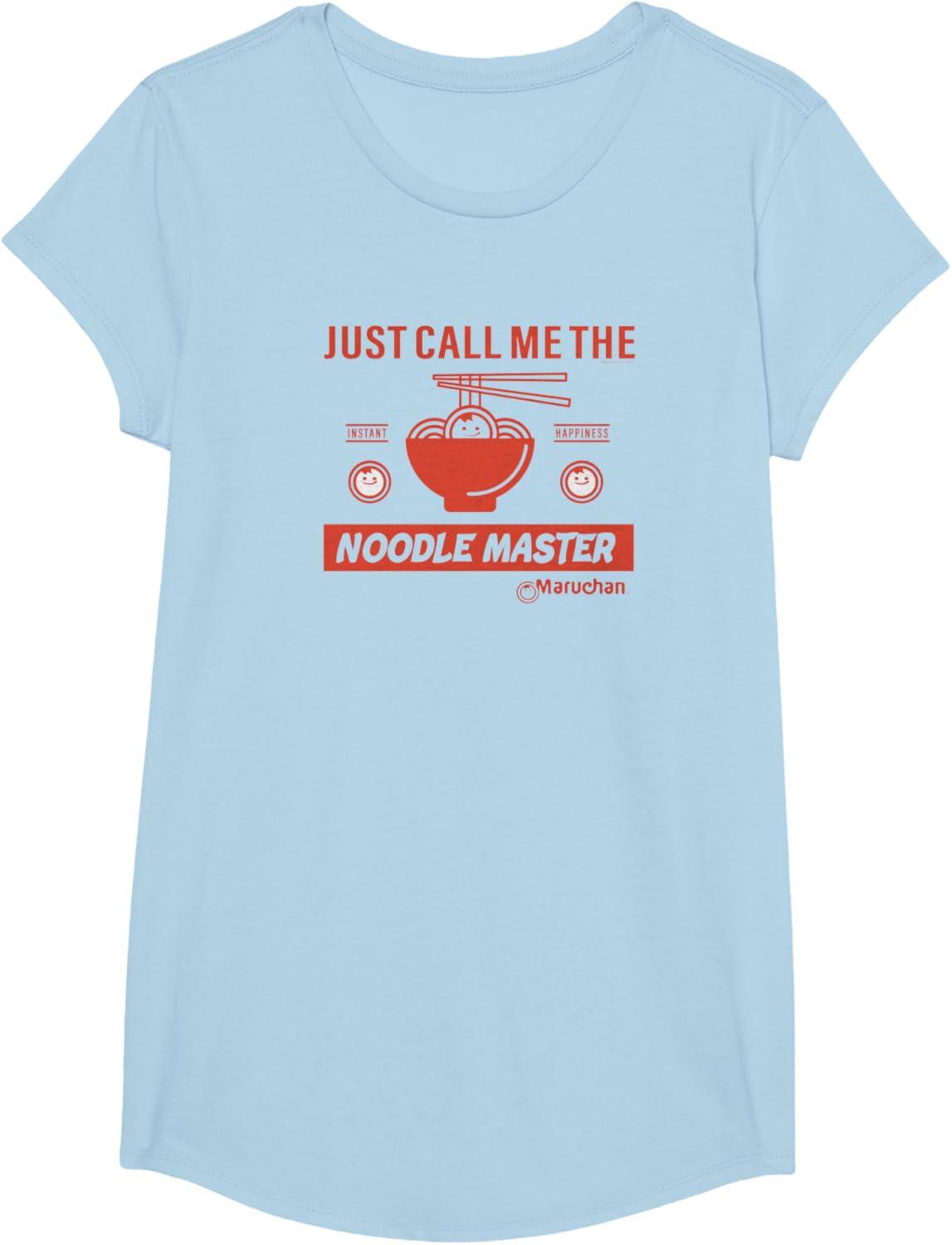 image:imageMaruchan Instant Lunch Just Call Me The Noodle Master TShirtBaby Blue