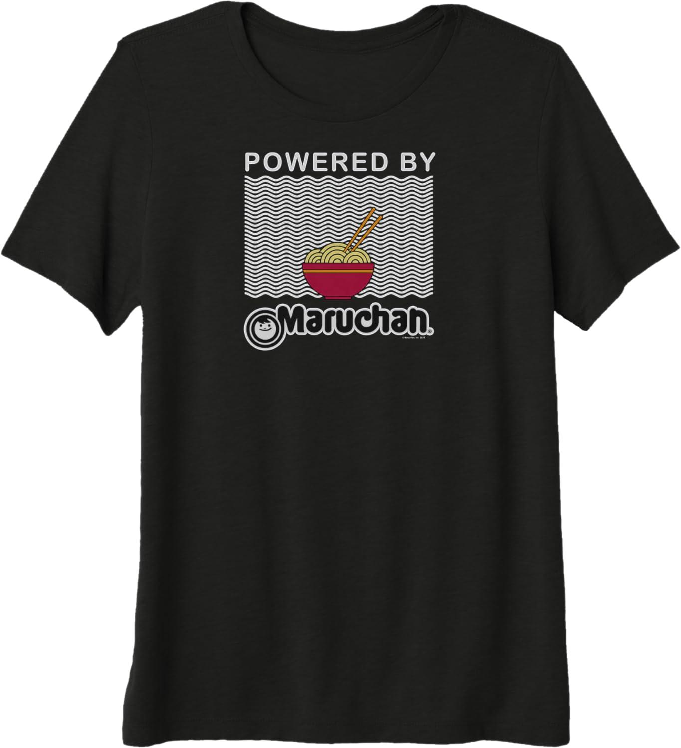 image:imageMaruchan Instant Lunch Noodle Powered By Maruchan Premium TShirtBlack