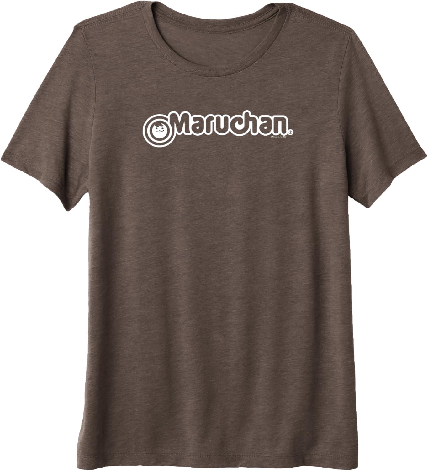 image:imageMaruchan Instant Lunch Official Classic Logo Premium Triblend TShirtBrown