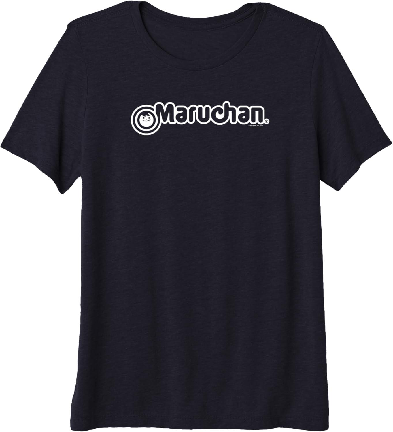 image:imageMaruchan Instant Lunch Official Classic Logo Premium Triblend TShirtNavy Blue