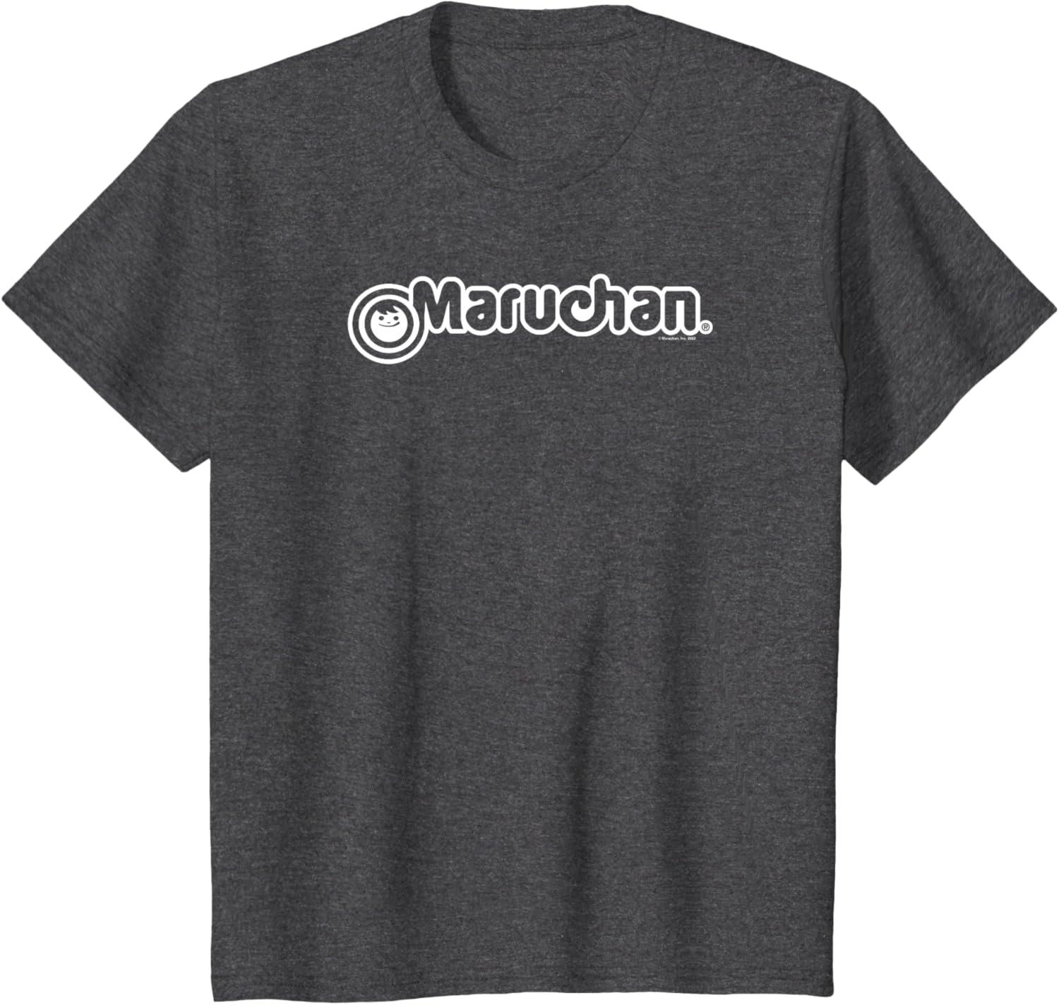 image:imageMaruchan Instant Lunch Official Classic Logo TShirtDark Heather Grey