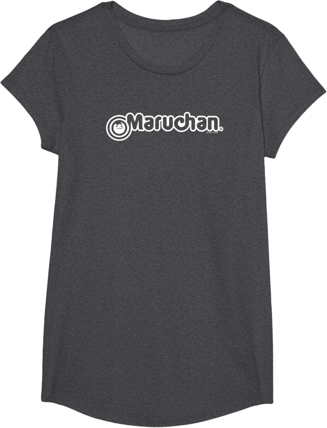 image:imageMaruchan Instant Lunch Official Classic Logo TShirtDark Heather Grey