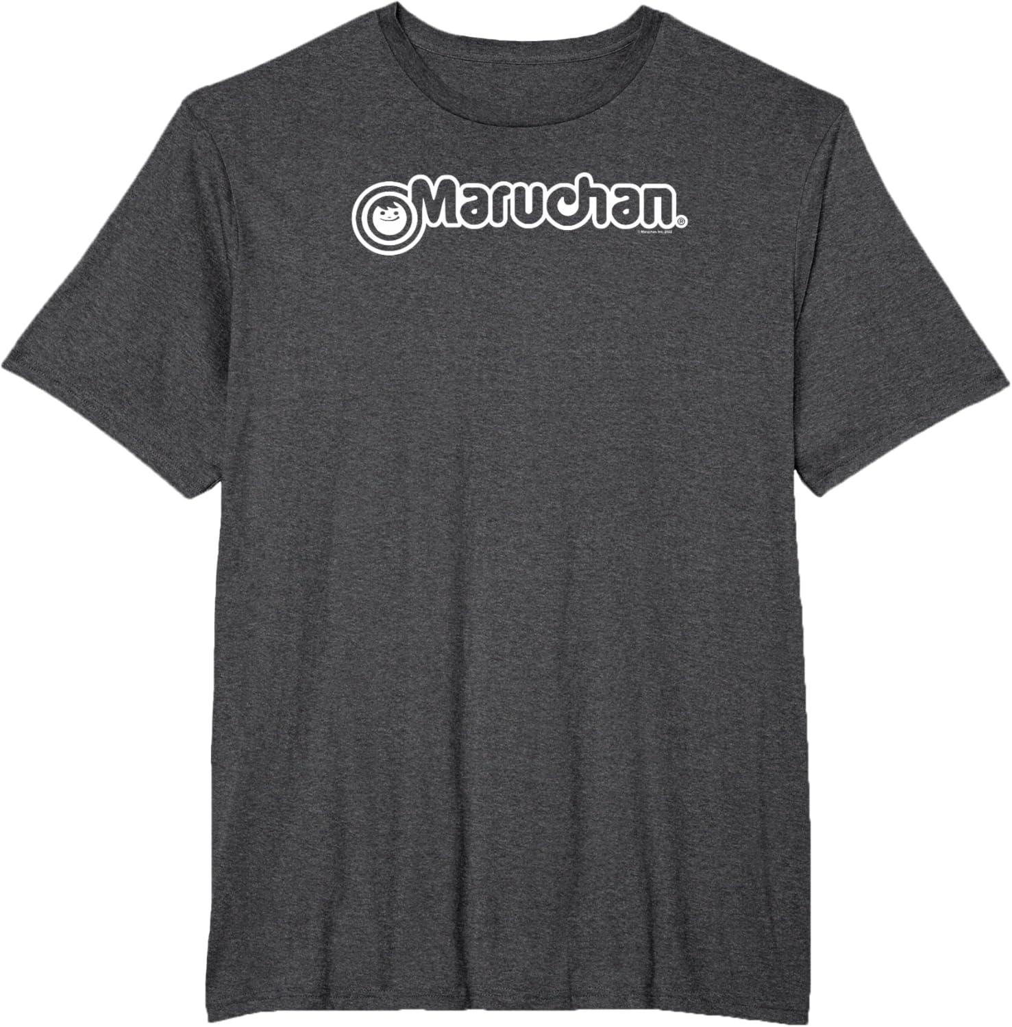image:imageMaruchan Instant Lunch Official Classic Logo TShirtDark Heather Grey