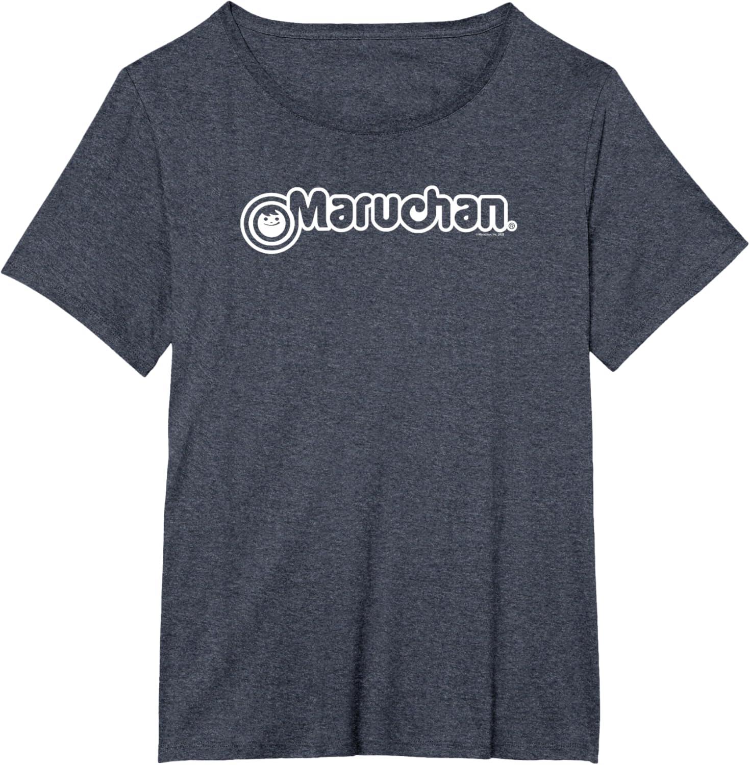 image:imageMaruchan Instant Lunch Official Classic Logo TShirtHeather Blue