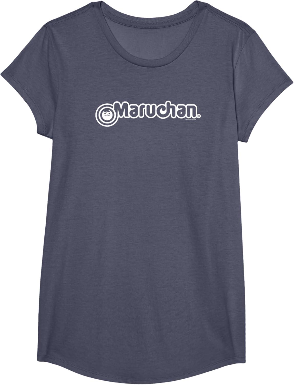 image:imageMaruchan Instant Lunch Official Classic Logo TShirtHeather Blue