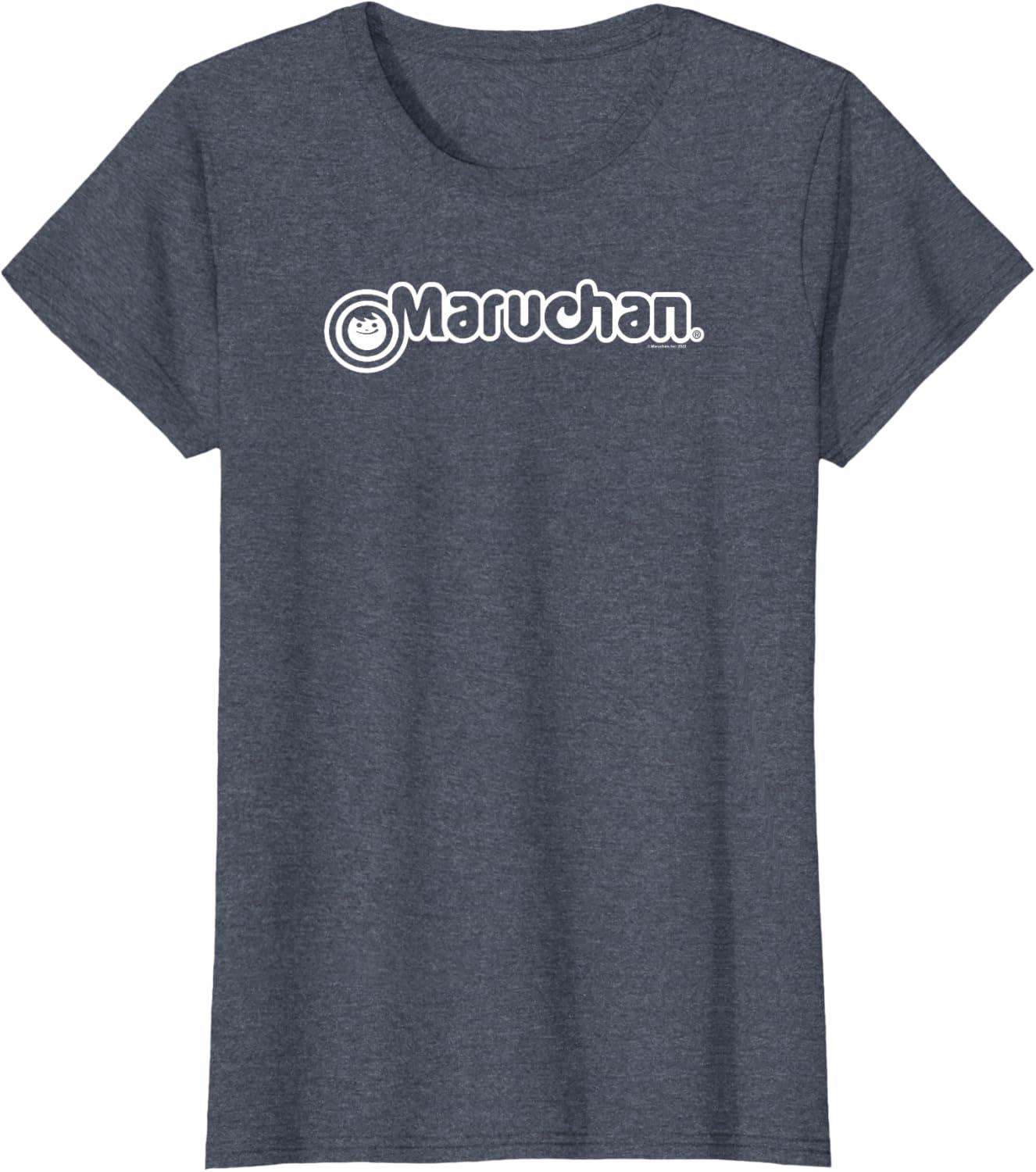 image:imageMaruchan Instant Lunch Official Classic Logo TShirtHeather Blue