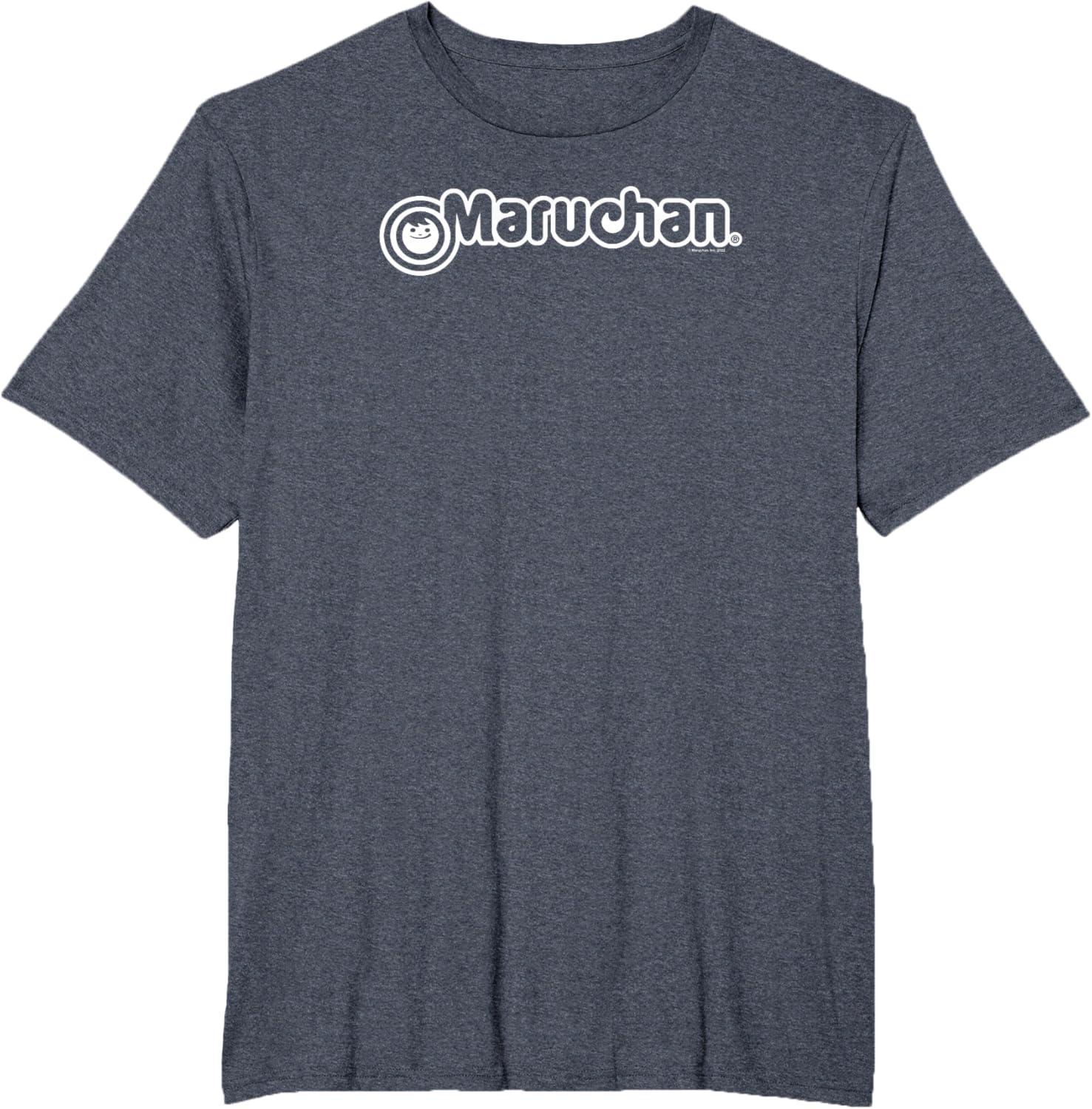 image:imageMaruchan Instant Lunch Official Classic Logo TShirtHeather Blue