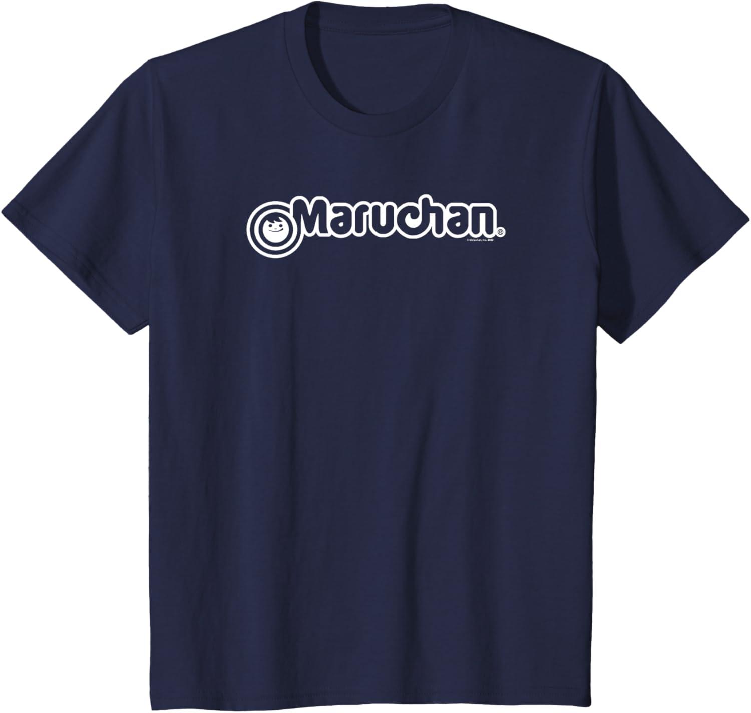 image:imageMaruchan Instant Lunch Official Classic Logo TShirtNavy Blue