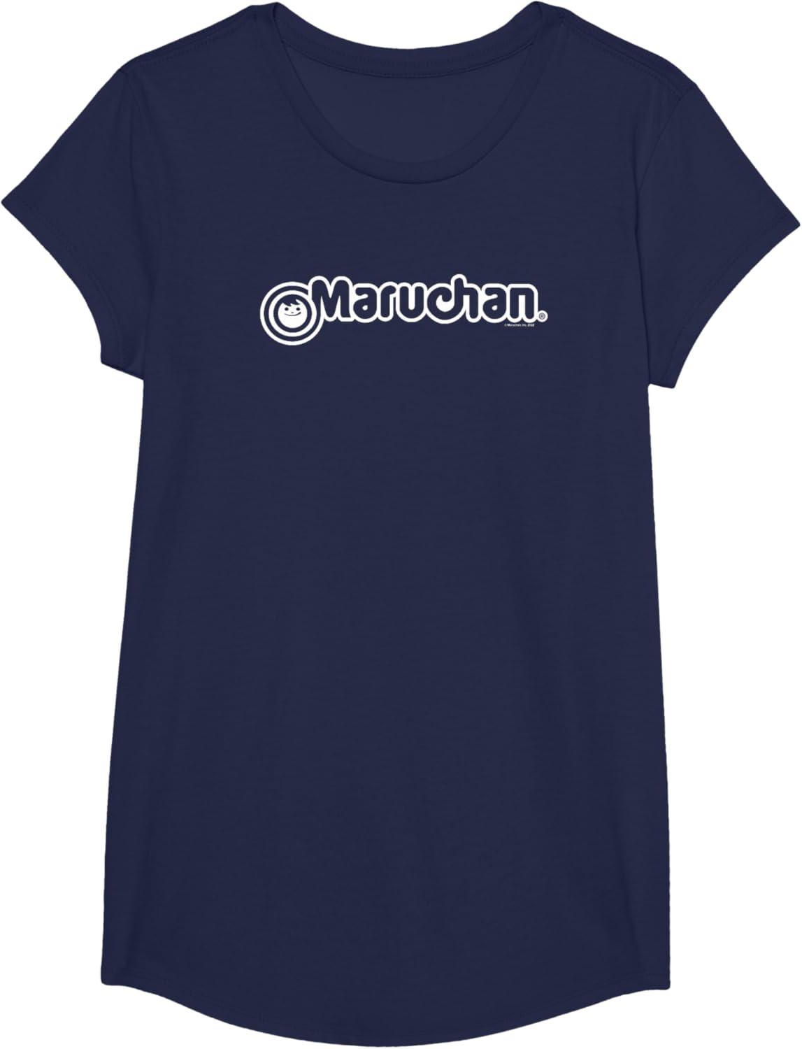 image:imageMaruchan Instant Lunch Official Classic Logo TShirtNavy Blue