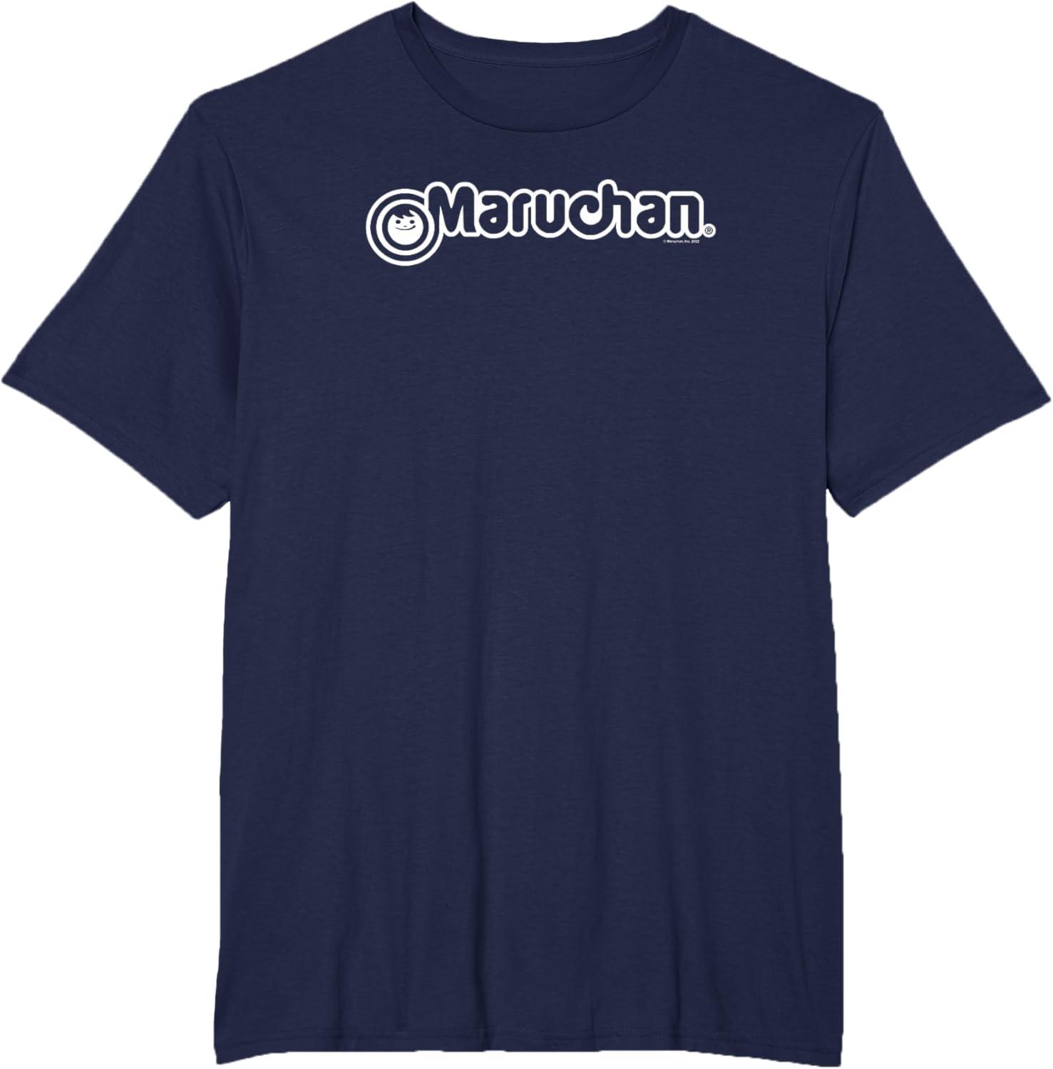 image:imageMaruchan Instant Lunch Official Classic Logo TShirtNavy Blue
