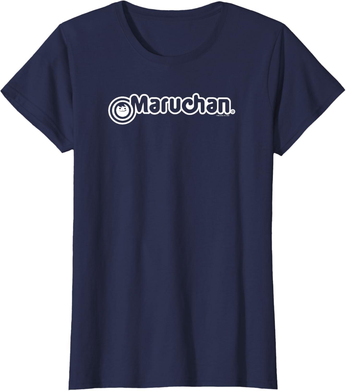 image:imageMaruchan Instant Lunch Official Classic Logo TShirtNavy Blue
