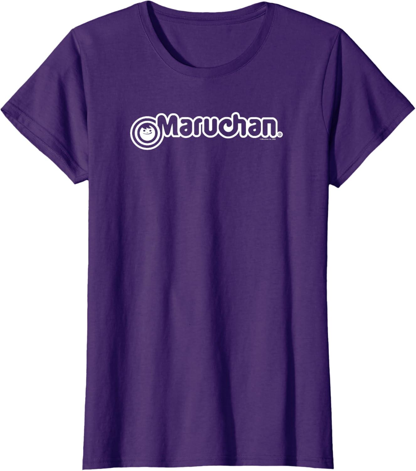 image:imageMaruchan Instant Lunch Official Classic Logo TShirtPurple