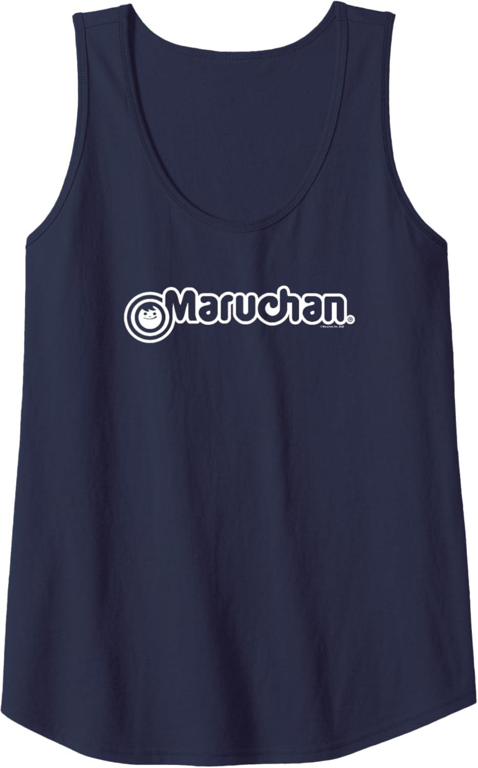 image:imageMaruchan Instant Lunch Official Classic Logo Tank TopNavy Blue