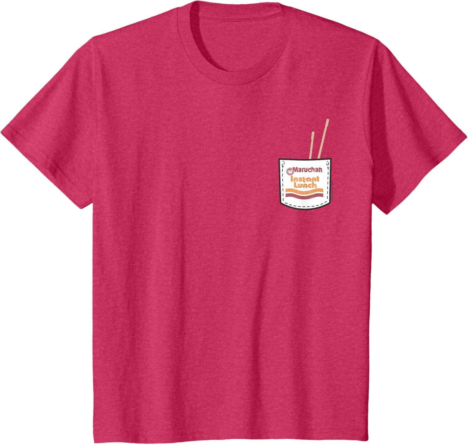 image:imageMaruchan Instant Lunch Pocket Chop Sticks TShirtRed Heather