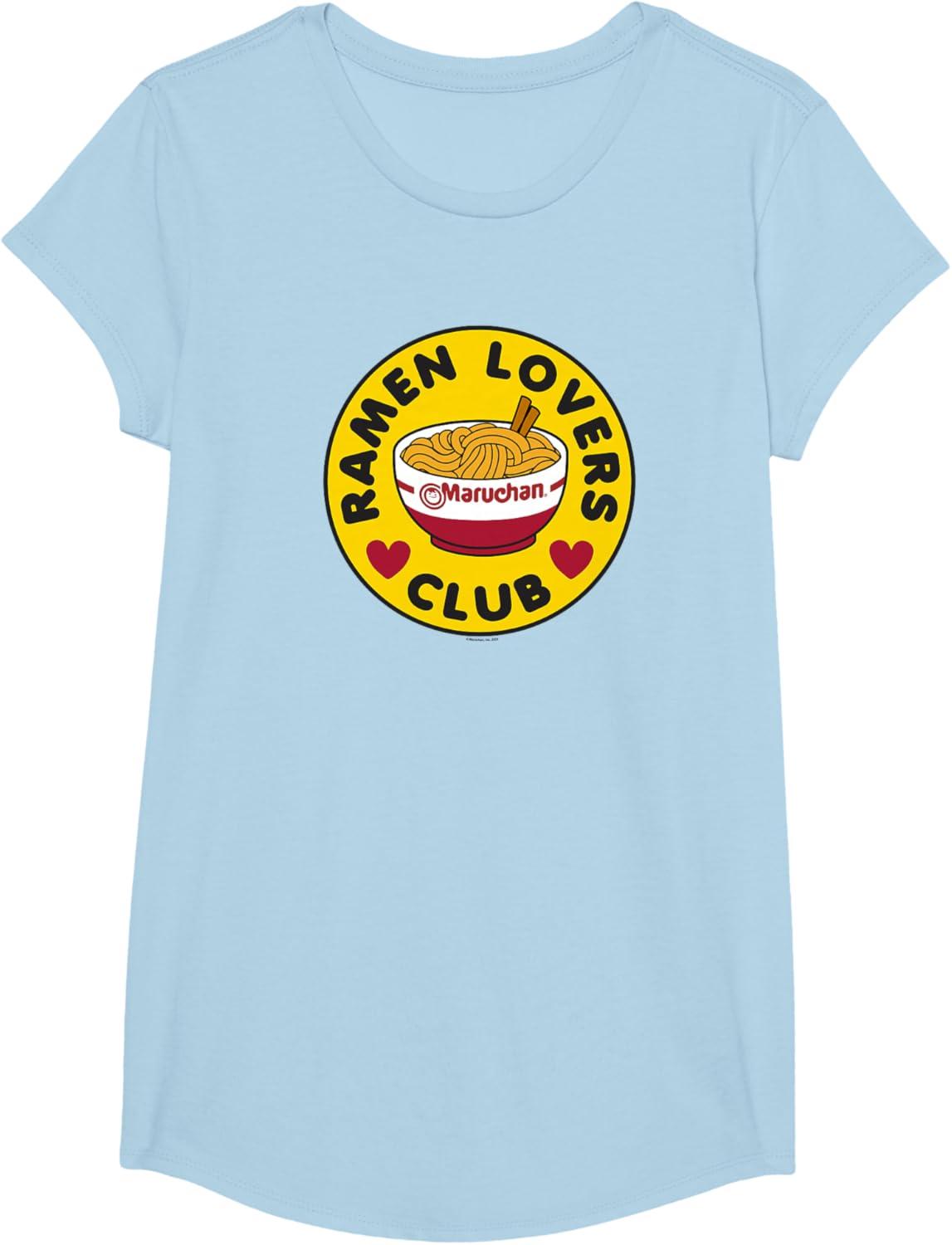 image:imageMaruchan Instant Lunch Ramen Lovers Club Bowl Logo TShirtBaby Blue