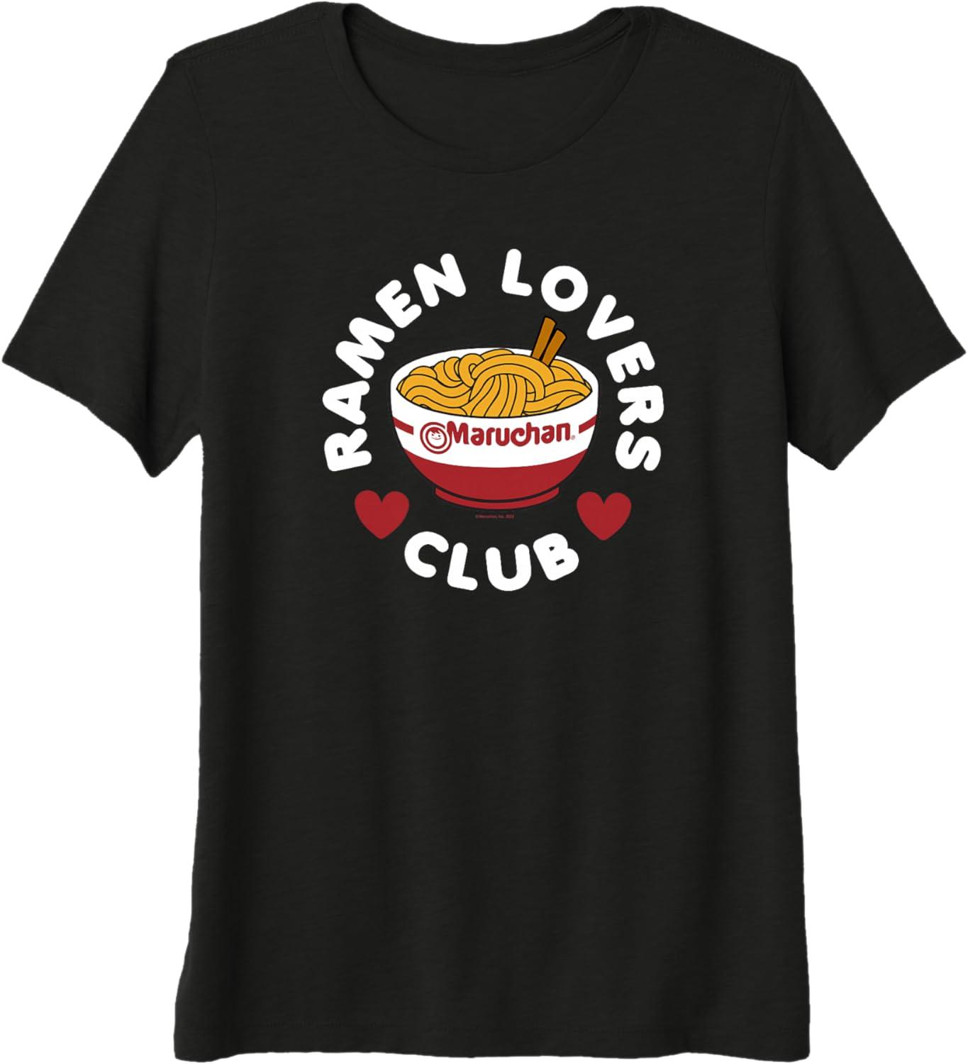 image:imageMaruchan Instant Lunch Ramen Lovers Club Cute Logo Premium Triblend TShirtBlack