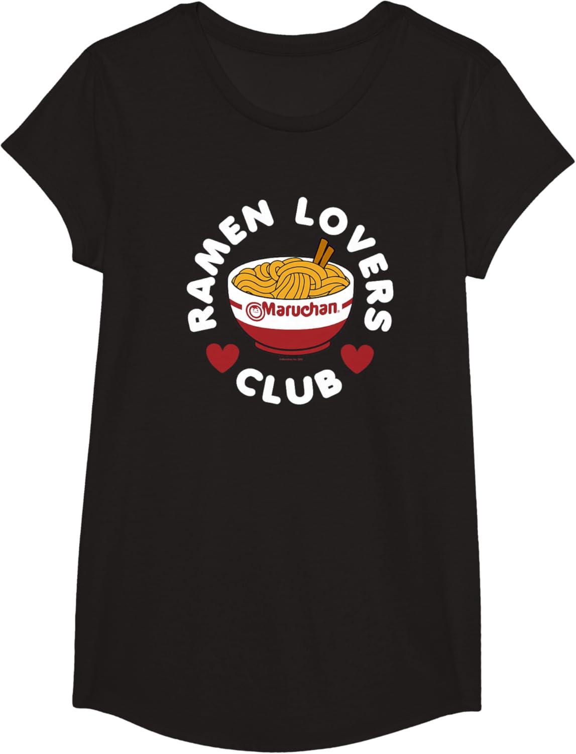 image:imageMaruchan Instant Lunch Ramen Lovers Club Cute Logo TShirtBlack