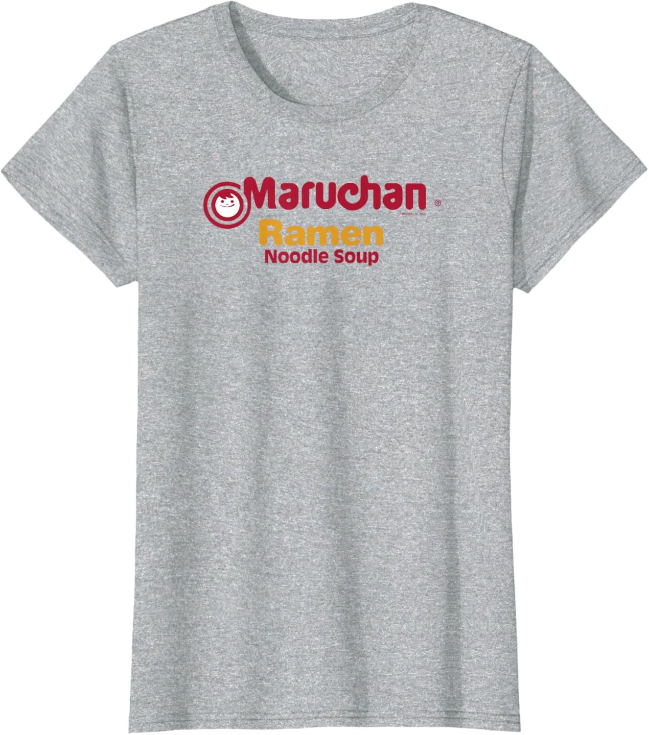 image:imageMaruchan Instant Lunch Ramen Noodle Soup Logo TShirtHeather Grey