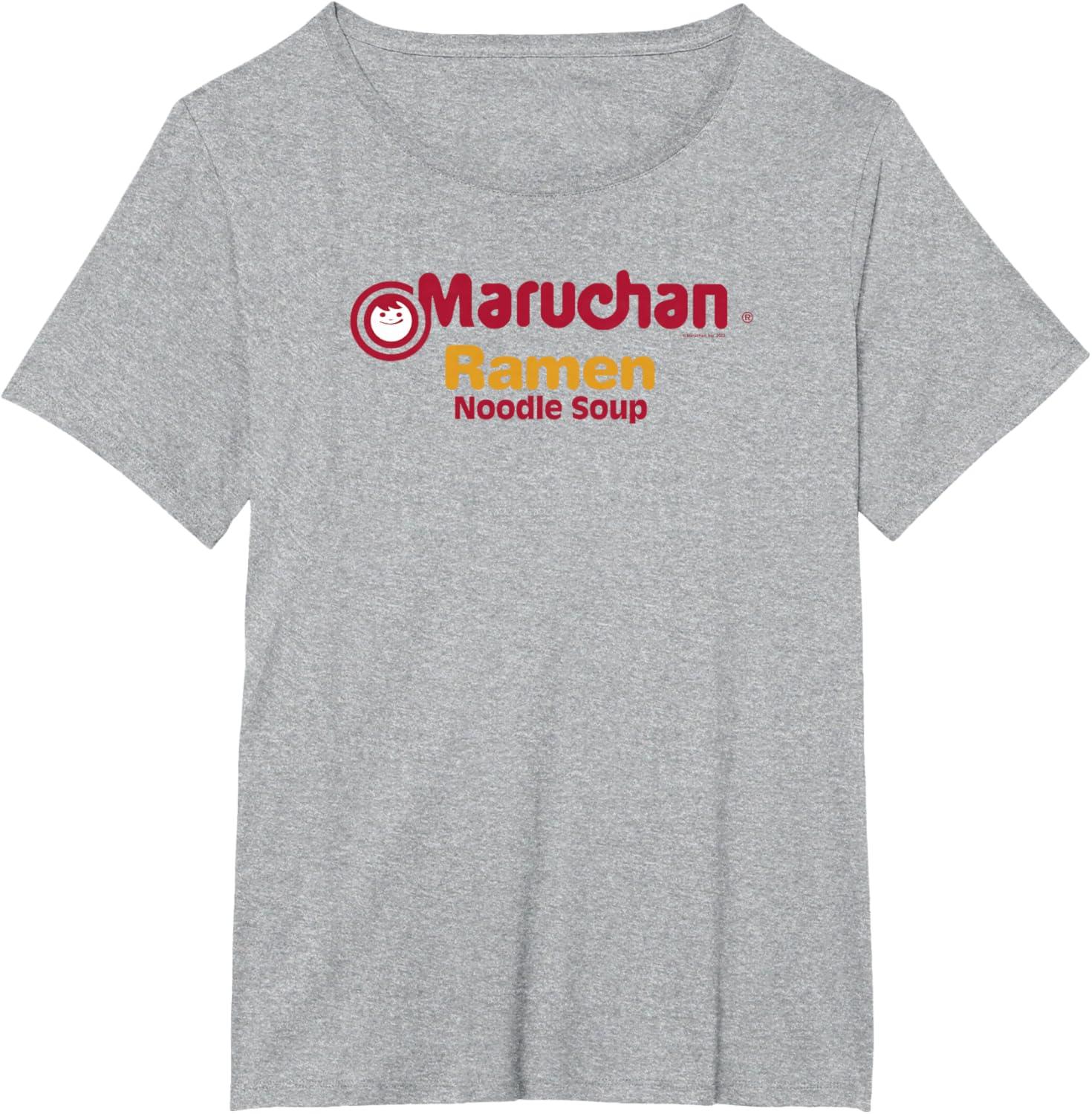 image:imageMaruchan Instant Lunch Ramen Noodle Soup Logo TShirtHeather Grey