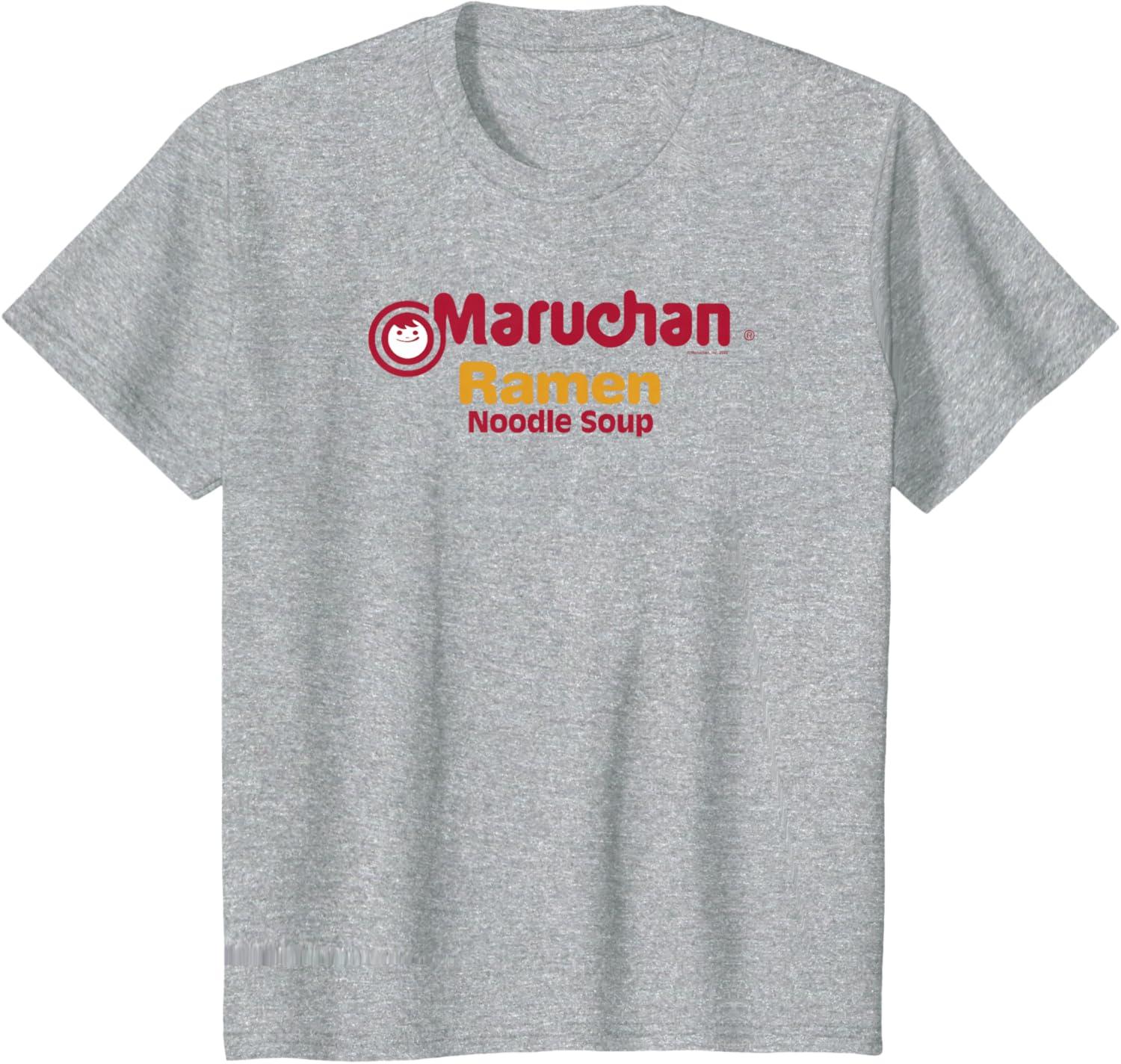 image:imageMaruchan Instant Lunch Ramen Noodle Soup Logo TShirtHeather Grey