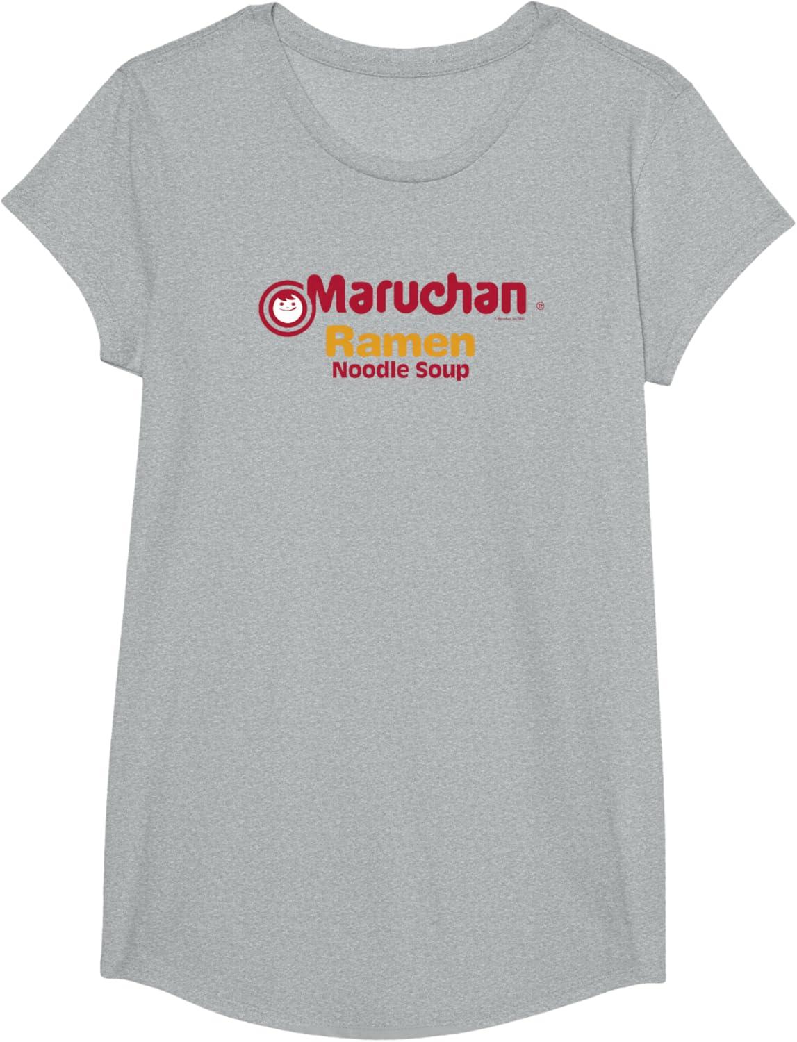 image:imageMaruchan Instant Lunch Ramen Noodle Soup Logo TShirtHeather Grey