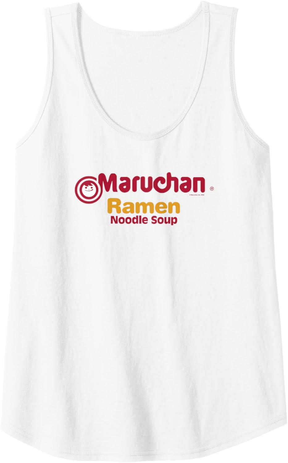 image:imageMaruchan Instant Lunch Ramen Noodle Soup Logo Tank TopWhite